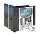 Business Source 2 PackOffice Binder 5Inch Slant DRing View Binder Black BSN28451