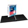 Avery HeavyDuty Dual Color 3 Ring Binder 12 Inch Slant Rings WhiteBlack View Binder 17880