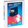 Avery HeavyDuty Dual Color 3 Ring Binder 12 Inch Slant Rings WhiteBlack View Binder 17880