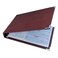 Davis Group Premium 3Up Business Checkbook Binder Big and Small Business Essentials for Checks Burgundy