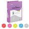Enday 12 Inch Binder Purple 3 Ring Binder 05 Inch Heavy Duty Three Ring Binder 100 Sheets Capacity for Home School and Office