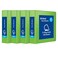 Oxford 3 Ring Binders Binders for School and Office Durable 2 inch D Rings Holds 540 Sheets ClearVue Presentation Binder Green 4PK