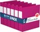 Davis Group Premium Economy 6Pack 3Ring Binders for School or Office DRing Binders 2 Inch Pink