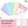 Sooez 4 Pack Extra Durable 3 Ring Binders 05 Inch 05 Three Ring Binder EcoFriendly PVC Free Customizable Clear View Cover for Letter Size 85 x 11 Paper School Office Supplies for Girl