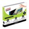 Ring Binder 85 X 11 Landscape View Binder 3Ring 2 Inch Capacity Round Ring White Horizontal Formatted with Clear Cover Pockets for Documents Spreadsheets Projects and More