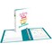 Avery Amy Tangerine Designer Collection Binder 1 Round Rings 175Sheet Capacity Blank Canvas 28323