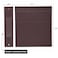 Carstens 2Inch Heavy Duty 3Ring Binder Side Opening Plum Durable Plastic Precision NoGap Rings Waterproof Covers No Pockets Holds 300 LetterSized Sheets BPAFree Made in USA 58233R
