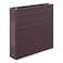 Carstens 2Inch Heavy Duty 3Ring Binder Side Opening Plum Durable Plastic Precision NoGap Rings Waterproof Covers No Pockets Holds 300 LetterSized Sheets BPAFree Made in USA 58233R