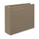 Carstens 4Inch Heavy Duty 3Ring Binder Side Opening Sand Durable Plastic Precision NoGap Rings Waterproof Cover No Pockets Holds 600 US Letter Sheets BPAFree Made in USA 18463R