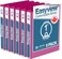 Davis Group Easyview Premium 3Ring Binders with ClearView Covers and Round Rings Binders for School or Office 1 Inch Pack of 6 Pink