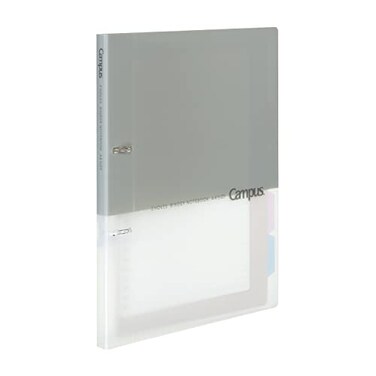 KOKUYO Kokuyo Campus 2Ring Loose Leaf Binder A4 2 Holes Up to 100 Sheets Gray Japan Import RUPP158M