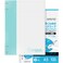KOKUYO Campus 2x2 Spiral Binder Notebook Set A5 Refillable Notebook 100 Refill Papers with 6mm Dot Ruled 40 Sheet Capacity Light Blue Perfect for Work Study Journal