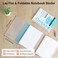 KOKUYO Campus 2x2 Spiral Binder Notebook Set A5 Refillable Notebook 100 Refill Papers with 6mm Dot Ruled 40 Sheet Capacity Light Blue Perfect for Work Study Journal