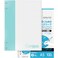 KOKUYO Campus 2x2 Spiral Binder Notebook Set A5 Refillable Notebook 100 Refill Papers with 6mm Dot Ruled 40 Sheet Capacity Light Blue Perfect for Work Study Journal