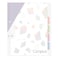 KOKUYO Kokuyo Campus Refillable Notebook A4 Slim 2 Ring Binder Notebook with 5 Subject Dividers 100 Sheets Capacity Suitable for 30 Holes Loose Leaf Paper Mineral Color Sheer Purple LePP158L4V