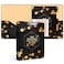 Lateefah 3 Ring Binder 1 Inch Round Ring Binder with 5 Tab Dividers Cute Clipboard Binders with 2 Pockets Decorative Three Ring Binder for Women School and Office Supplies