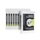 Oxford Round Ring Binders Binders for School and Office 05 Inch ONETouch Binders View Binder Covers on 3 Sides Xtralife Hinge NonStick PVCFree White 12 PK 90793