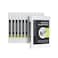 Oxford Round Ring Binders Binders for School and Office 05 Inch ONETouch Binders View Binder Covers on 3 Sides Xtralife Hinge NonStick PVCFree White 12 PK 90793