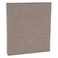 PATIKIL A5 Size 3 Ring Binder1Pcs 1 Inch Round Ring Durable Linen Hardcover Binder Fit for Paper Recipe Photo Office Dark Gray