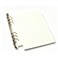Semetall 2pcs A6 Notebook 6Ring Binder Mechanism Loose Leaf Binding Spines Combs Metal Clip Ring Binder Replacement KitBronze