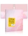 SUNEE 3 Ring Binder 1 Inch Cute Binder with 2 Pockets Decorative Pink Marble Three Ring Heavy Duty Fit 85x11 Inches for School Supplies Office Supplies