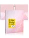 SUNEE 3 Ring Binder 1 Inch Cute Binder with 2 Pockets Decorative Pink Marble Three Ring Heavy Duty Fit 85x11 Inches for School Supplies Office Supplies
