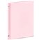 SUNEE 3 Ring Binder 12 Inch 1 Pack Clear View Binder Three Ring PVCFree Fit 85x11 Inches for School or Office Supplies Pink