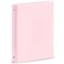 SUNEE 3 Ring Binder 12 Inch 1 Pack Clear View Binder Three Ring PVCFree Fit 85x11 Inches for School or Office Supplies Pink