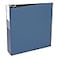 Avery Standard 3 Ring Binder Label Holder 3 Round Rings 460Sheet Capacity 35 Inch Wide Spine 1 Blue Binder Ideal for Lightweight Organization and Occasional Referencing 04600