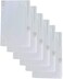 Positive Art Vinyl Ring Binder Pockets 9 x 6 Inches Fits All Standard Ring Binders Zip Closure to Secure Your Belongings 12Pack