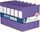 Davis Group Premium Economy 6Pack 3Ring Binders for School or Office RoundRing Binders 2 Inch Purple