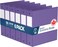 Davis Group Premium Economy 6Pack 3Ring Binders for School or Office RoundRing Binders 2 Inch Purple