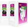 Avery Durable Clear View 3 Ring Binders 3 Inch EZD Rings 2Pack of White Binders 35307