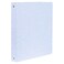 STEEL MILL Steel Mill Co Cute Decorative Hardcover 3 Ring Binder for Letter Size Paper 1 Inch Round Rings Binder Organizer for SchoolOffice Light Blue Dots