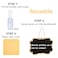 YZ&LIANGYUAN 24 Pcs Reusable Mini Wood Chalkboards with Hanging String Erasable DoubleSided Blackboard for Message Board Signs Weddings Place Cards Birthday Parties Table Numbers Plants
