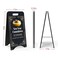 TONICE AFrame Chalkboard Sign Large 15 x 30 Sandwich Chalkboard Double Sided Sidewalk Signs Outdoor Foldable Blackboard Menu Display for Weddings Restaurant Business
