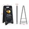 TONICE AFrame Chalkboard Sign Large 15 x 30 Sandwich Chalkboard Double Sided Sidewalk Signs Outdoor Foldable Blackboard Menu Display for Weddings Restaurant Business
