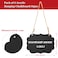 Kamehame Hanging Chalkboard Signs Set of 4 Small 61x42 Acrylic Blackboard with Jute String DoubleSided Message Board for Memo Message Chalk Board Sign for Home Parties Store Office Garden