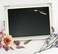NIKKY HOME Farmhouse Kitchen Chalkboard Wall Sign Decorative Framed Menu Chalk Board Hanging Display NonPorous Erasable Reusable 20 x 15 Rustic Blackboard for Weddings Birthdays Restaurant