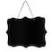 BestPysanky Hanging Chalkboard Sign Erasable Blackboard with Rope for Home Decor Display 10 Inch Wide