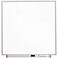 Quartet Matrix Modular Magnetic Whiteboard 23 x 23 Includes Tray and Marker Silver Aluminum Frame M2323