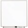 Quartet Matrix Modular Magnetic Whiteboard 23 x 23 Includes Tray and Marker Silver Aluminum Frame M2323