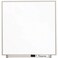 Quartet Matrix Modular Magnetic Whiteboard 23 x 23 Includes Tray and Marker Silver Aluminum Frame M2323