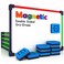 Scribbledo ScribbleDo 10 Pack Magnetic Dry Erase Board for Kids Whiteboard 9x12 Includes White Board for Writing Learning Drawing Art Educational Kids Toy