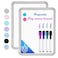 VUSIGN Small Dry Erase Whiteboard 85 x 11 Inches White Board for Students Fridge Locker Mini Dry Erase Board 2 Pack