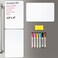VITEVER 3 Pack Magnetic Dry Erase Board Sheet for Fridge 12x8 Erasable Refrigerator WhiteBoard w 6 Markers 1 Eraser Smooth and Flexible Small Magnet Blank Notepad for Home Kitchen Organizer and Planne
