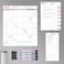 ALEZEL Magnetic Fridge Calendar Whiteboard Dry Erase Calendar Set for Refrigerator Vertical Monthly Weekly Fridge Calendar with 1 List White Board 4 Markers Eraser