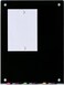 Audio-Visual Direct AudioVisual Direct Magnetic Black Glass DryErase Board Set 2 x 15 Includes Magnets Hardware Marker Tray