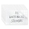 T&W SAME Clear Dry Erase Board PaperWhiteboard for FridgeClear Contact Paper Sheets for WallAdhesive Dry Erase Board Sticker for DeskRefrigeratorOfficeClassroomWallpaper582X827X6 Pcs