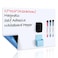 CUHIOY Dry Erase Self Adhesive Magnetic Whiteboard Sticker on Any Smooth Surface Stain Resistant 17x12 Fridge Whtieboard Magnet Sheet Used as Weekly Meal Planner Reminder Notice 3 Marker Pens